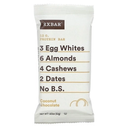 RXBAR, Протеиновые батончики, Кокос и шоколад, 12 батончиков, 1,83 унции (52 г) каждый