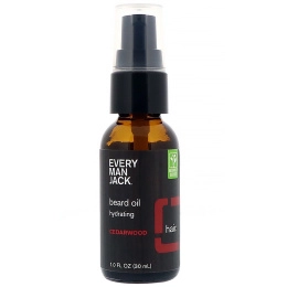 Every Man Jack, Масло для бороды, увлажнение, кедр, 1 ж. унц. (30 мл)
