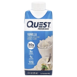 Quest Nutrition, Протеиновый коктейль, ваниль, 4 коктейля, 325 мл (11 жидк. унц.)