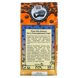 Raven's Brew Coffee, Кофе с тремя козами, органический, молотый, темная обжарка, 340 г (12 унций)