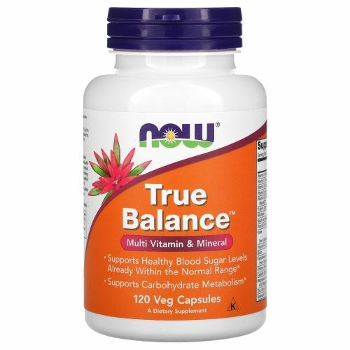 Now Foods, Истинный баланс, мультивитамин и минералы, 120 капсул