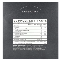 Cymbiotika, Активированный уголь, лимонный крем, 26 пакетиков по 10 мл (0,3 жидк. Унции)