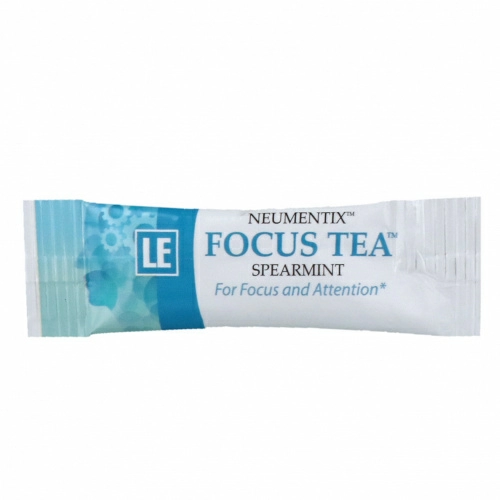Life Extension, Neumentix, Focus Tea, Spearmint, 14 Stick Packs