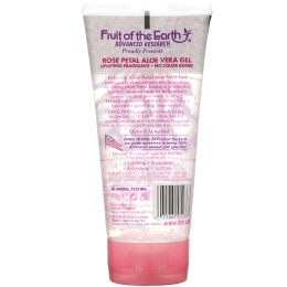 Fruit of the Earth, гель алоэ вера, «лепестки розы», 170 г (6 унций)