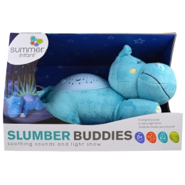 Summer Infant, Помощник для сна, дремлющий бегемот, 0+ месяцев