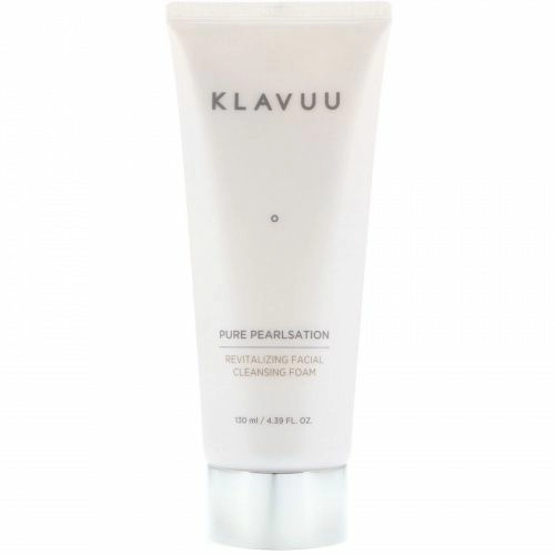 KLAVUU, Pure Pearlsation, Revitalizing Facial Cleansing Foam, 4.39 fl oz (130 ml)