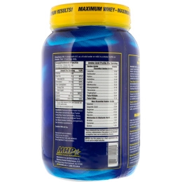 Maximum Human Performance, LLC, Сывороточная белковая смесь Maximum Whey, молочный шоколад, 2,02 ф. (917,5 г)