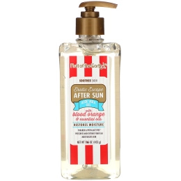 Fruit of the Earth, Cabana Бич клуб, гель после загара с алоэ вера, красным апельсином и эфирными маслами, 453 г (16 унций)