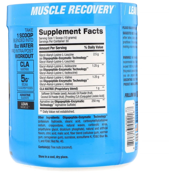 BPI Sports, Лучшие аминокислоты с разветвленной цепью, Аминокислоты с разветвленной цепью, связанные пептидами, арктический лед, 10,58 унц. (300 г)