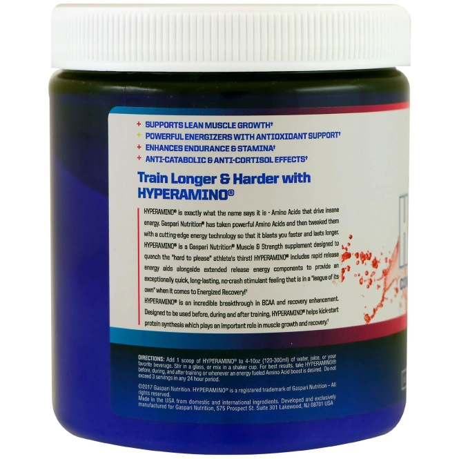 Gaspari Nutrition, Hyper Amino, жевательная конфета, 10,58 унц. (300 г)