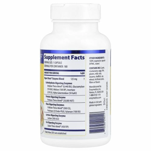 Ферменты Enzymedica Digest Basic 180 capsules