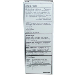 Liddell, Ins, средство от бессонницы, оральный спрей, 1 жидкая унция (30 мл)