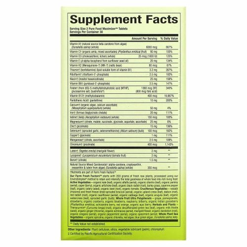 Natural Factors, Пищевая добавка "Непочатое море и земля", мультивитаминный и минеральный комплекс для женщин, 60 таблеток