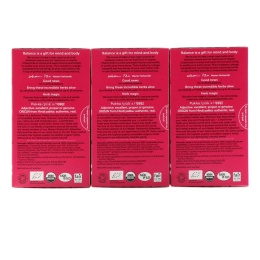 Pukka Herbs, Womankind, без кофеина, 3 пакета, по 20 пакетиков-саше с травяным чаем каждый