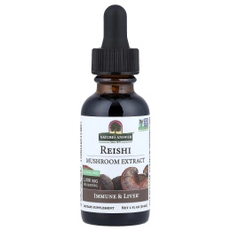 Nature's Answer, рейши, экстракт грибов, без спирта, 30 мл (1 жидк. унция)