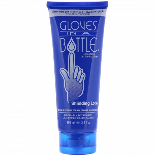 Gloves In A Bottle, Защитный лосьон для рук и тела, 3,4 ж. унц. (100 мл)