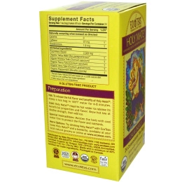 Eco Teas, Holy Mate!, спокойная энергия, некопченое йерба мате с тулси и перечной мятой, 24 чайных пакетика, 1,7 унции (48 г)