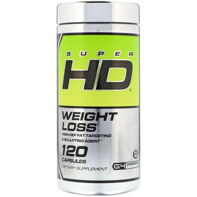 Cellucor, Super HD, снижение веса, 120 капсул