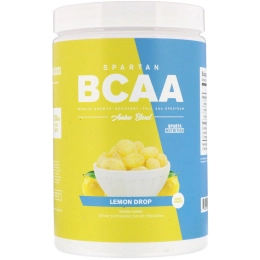 Sparta Nutrition, Спартанские аминокислоты с разветвлённой цепью, Сочетание аминокислот, Капля лимона, 9,52 унц. (270 г)