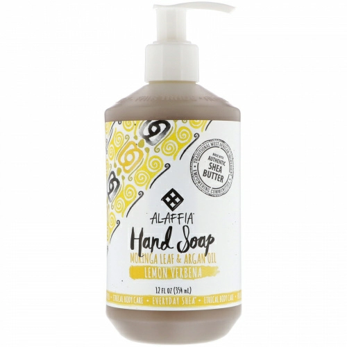 Everyday Shea, Мыло для рук, вербена лимонная, 12 жидких унций (354 мл)
