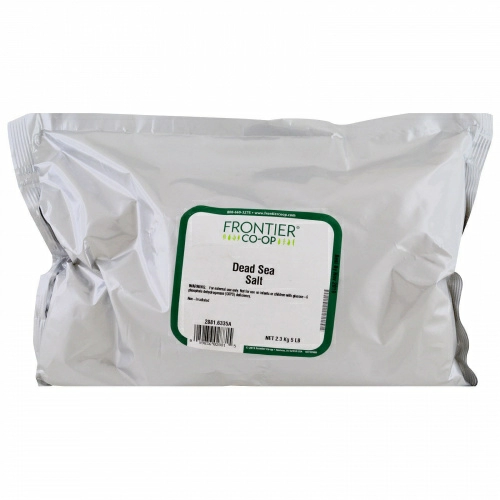 Frontier Natural Products, Соль Мертвого моря, 80 унций (2267 г)