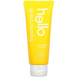 Hello, Good Morning, Fluoride Free Toothpaste, Meyer Lemon + Ginseng, 3 oz (85 g)