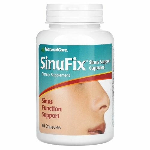 NaturalCare, SinuFix, здоровье носовых пазух, 60 капсул