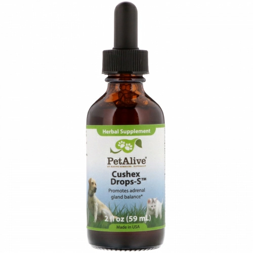 PetAlive, Cushex Drops-S, 2 ж. унц. (59 мл)