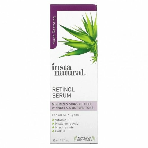 InstaNatural, сыворотка с ретинолом, 30 мл (1 жидк. унция)
