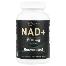 Micro Ingredients, NAD+, 240 вегетарианских капсул