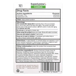 Quantum Health, Супер лизин+, ColdStick, уход и защита для губ, SPF 21, 0,17 унц. (5 г)