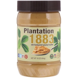 PB2 Foods, Plantation 1883, традиционное сливочное арахисовое масло, 16 унций (454 г)