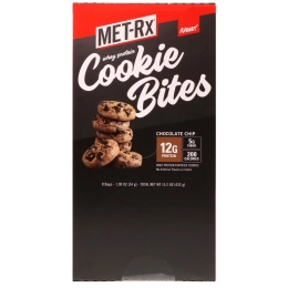 MET-Rx, Печенья с сывороточным протеином, шоколадные, 8 пакетиков, 1,90 унций (54 г) каждый