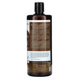 Dr. Woods, Необработанное черное мыло, с маслом ши, приобретенным на основе принципов справедливой торговли, без запаха, 946 мл (32 жидк. унц.)