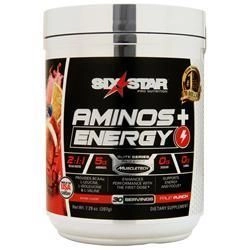 Six Star, Аминокислоты + Энергия Фруктовый пунш 207 грамм