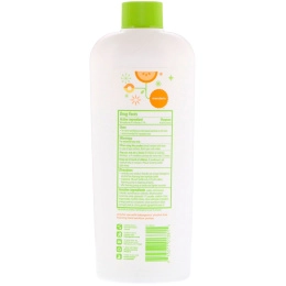 BabyGanics, Пенящееся дезинфицирующее средство для рук, без спирта, технология Eco-Refill, мандарин, 16 ж. унц. (473 мл)