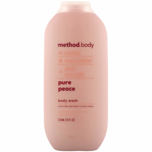 Method, Body, Pure Peace, Body Wash, 18 fl oz (532 ml)