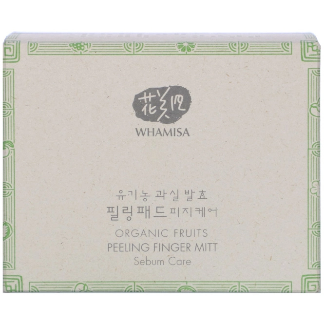 Whamisa, Organic Fruits, Sebum Care, Peeling Finger Mitt, 30 Mitts, 6.3 oz (180 g)