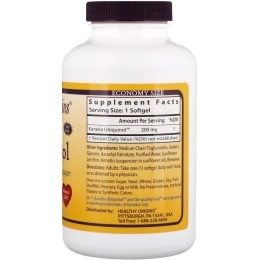 Healthy Origins, Убихинол, Kaneka Q+, 200 мг, 150 мягких таблеток