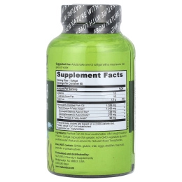 NATURELO, омега-3, рыбий жир в форме триглицеридов, 1100 мг, 60 мягких таблеток