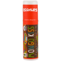 Eco Lips Inc., Губной бальзам Mongo Kiss, восковница красная, 25 унций (7 г)