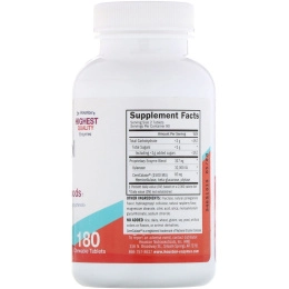 Houston Enzymes, No-Fenol, жевательная мультиферментная добавка, 180 жевательных таблеток