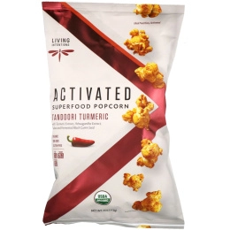 Living Intentions, Activated, Superfood Popcorn, Tandoori Turmeric, 4 oz (113 g)