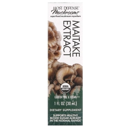 Host Defense, Грибы, органический экстракт майтаке, 30 мл (1 жидк. унц.)