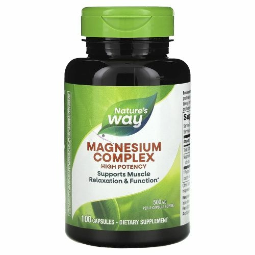Nature's Way, Комплекс магния, 100 капсул