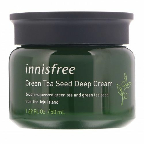 Innisfree, Крем интенсивного действия с экстрактом семян зеленого чая, 50 мл