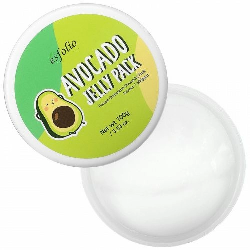 Esfolio, Avocado Jelly Pack, 3.53 oz (100 g)
