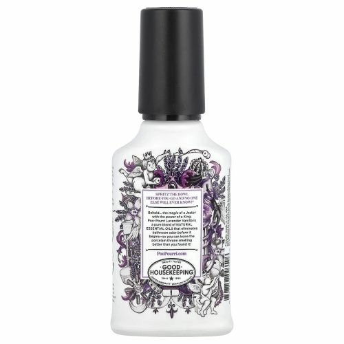 Poo-Pourri, Туалетный спрей Before-You-Go, лаванда, ваниль, 4 жидких унции (118 мл)
