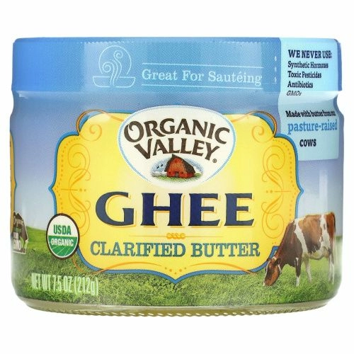 Organic Valley, Топленое масло, 7,5 унций (212 г)