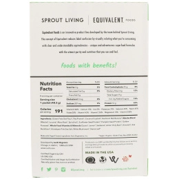 Sprout Living, Equivalent, Питьевые овсяные хлопья, Маття, 8 пакетов, 1,7 унции (48,5 г) каждый